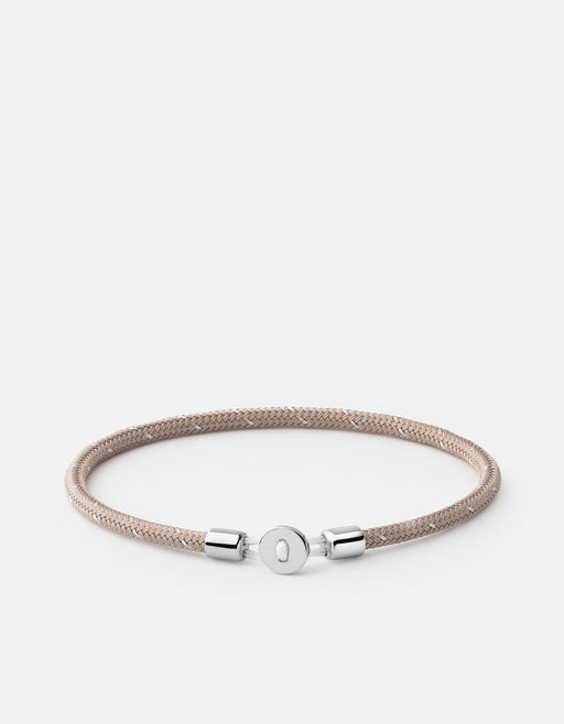 Miansai Bracelets Nexus Rope Bracelet, Sterling Silver