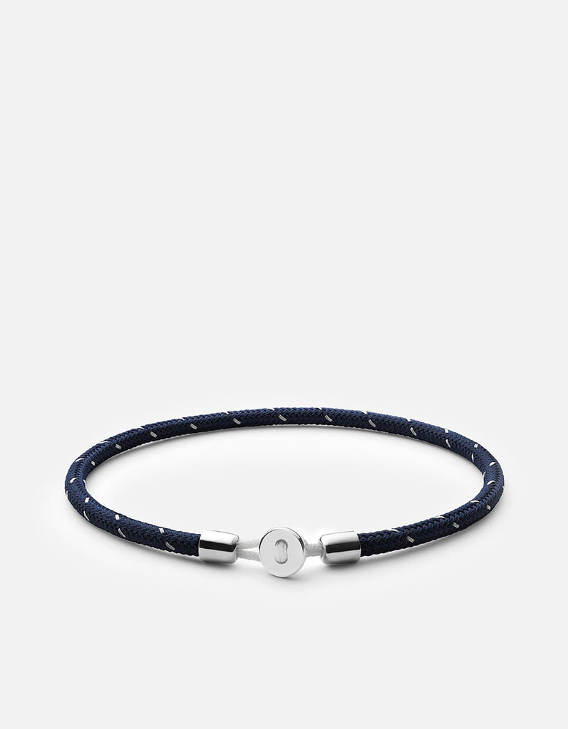 Miansai Bracelets Nexus Rope Bracelet, Sterling Silver