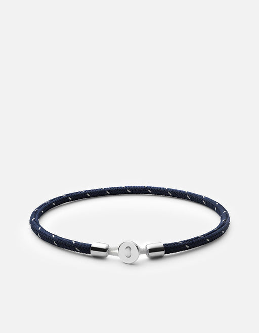 Miansai Bracelets Nexus Rope Bracelet, Sterling Silver