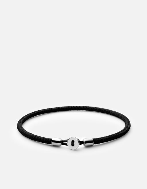 Miansai Bracelets Nexus Rope Bracelet, Sterling Silver