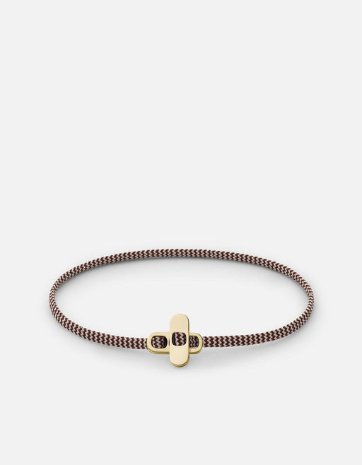 Miansai Bracelets Metric 2.5mm Rope Bracelet, Gold Vermeil