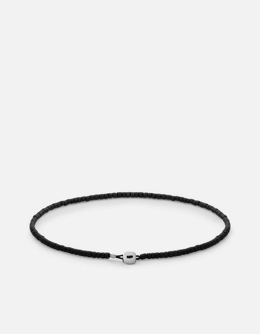 Miansai Bracelets Oran Bracelet, Sterling Silver Black / S