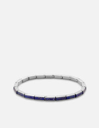 Miansai Bracelets Line Lapis Bracelet, Sterling Silver