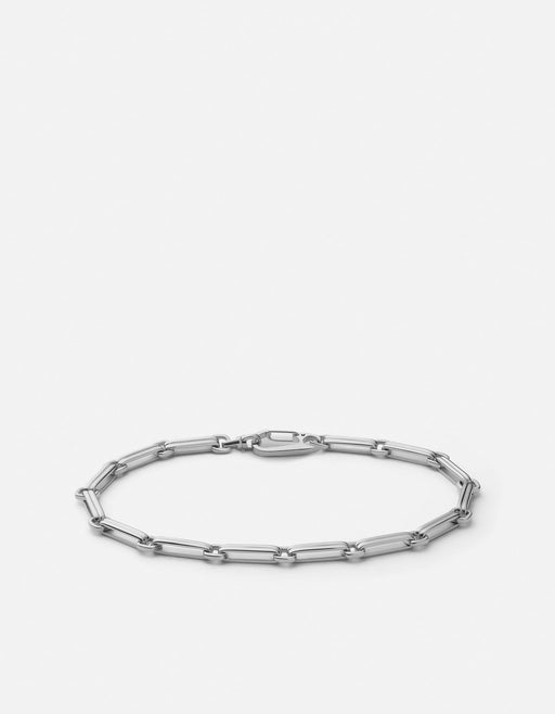 Miansai Bracelets Jax Bracelet, Sterling Silver Polished Silver / S