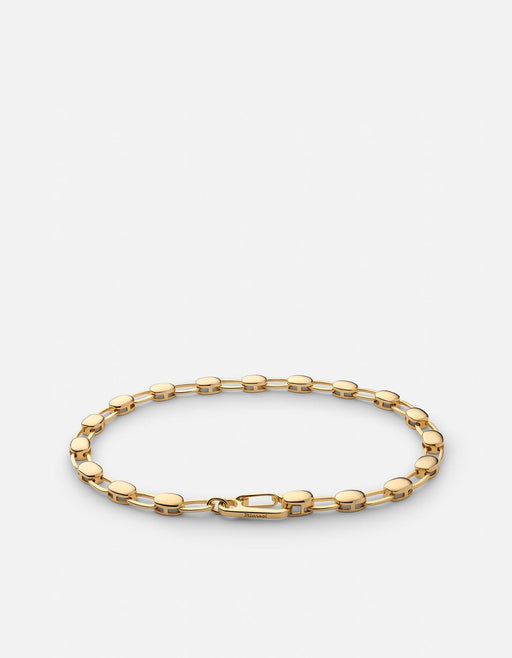 Miansai Bracelets Ward Chain Bracelet, Gold Vermeil