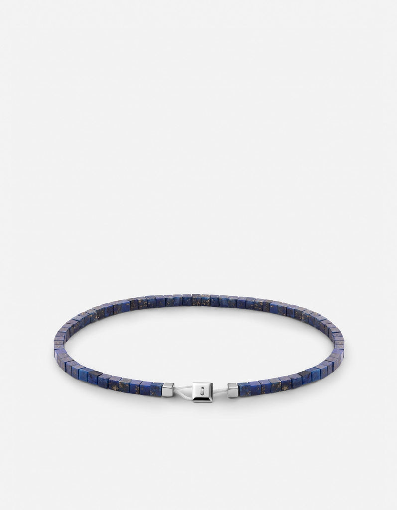 Miansai Bracelets Coda Lapis Bracelet, Sterling Silver