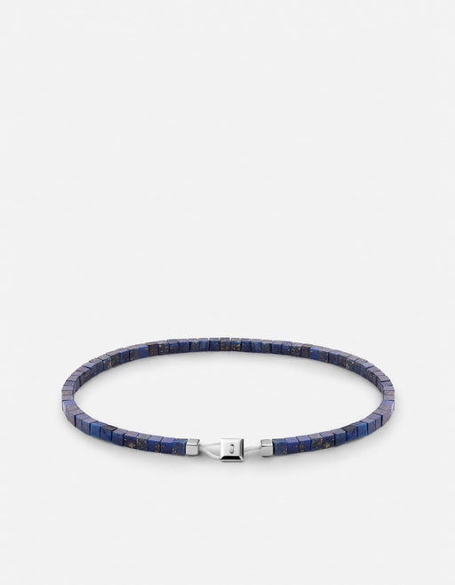 Miansai Bracelets Coda Lapis Bracelet, Sterling Silver