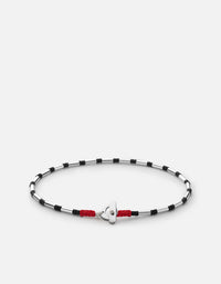 Miansai Bracelets Mercer Onyx Bracelet, Sterling Silver Black / S