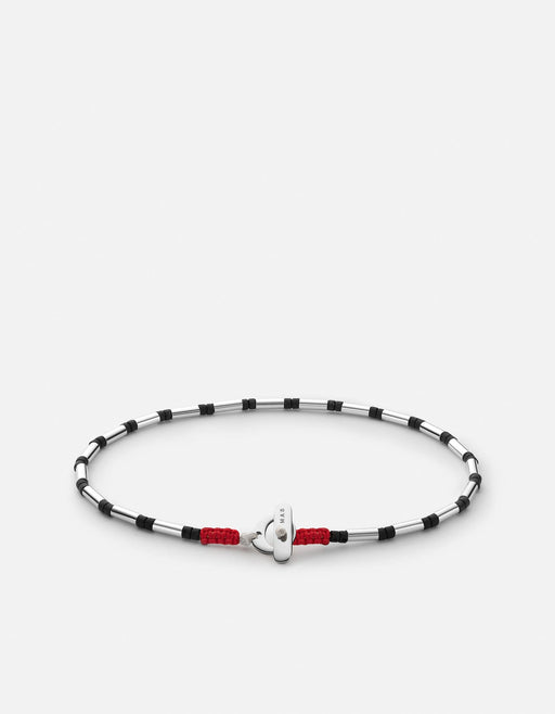 Miansai Bracelets Mercer Onyx Bracelet, Sterling Silver Black / S