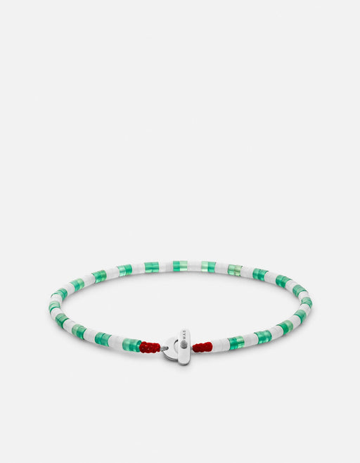 Miansai Bracelets Kai Agate Bracelet, Sterling Silver