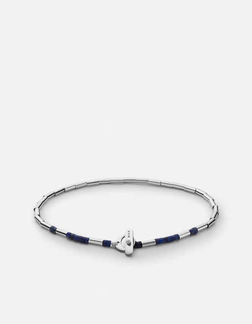 Miansai Bracelets Lani Lapis Bracelet, Sterling Silver