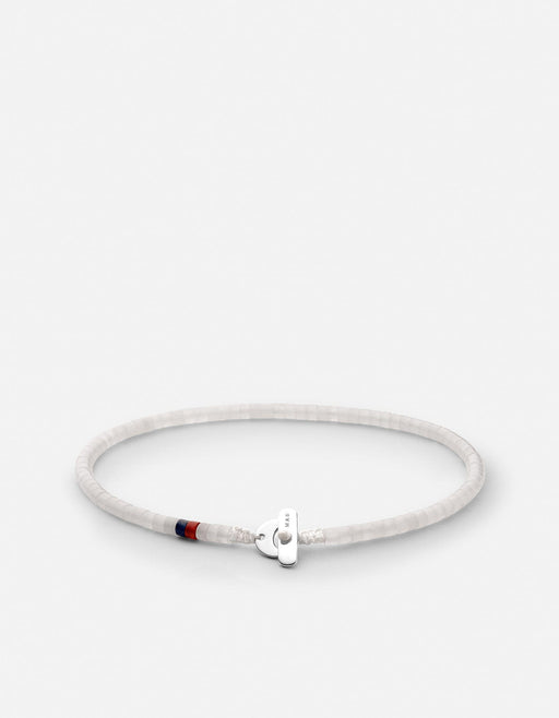 Miansai Bracelets Zane Moonstone Bracelet, Sterling Silver