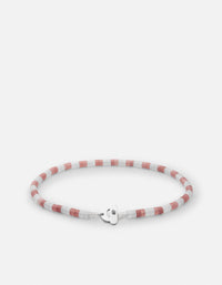 Miansai Bracelets Kai Blush Bracelet, Sterling Silver Pink / S