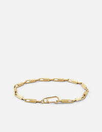 Miansai Bracelets Niro Chain Bracelet, Gold Vermeil Polished Gold / M