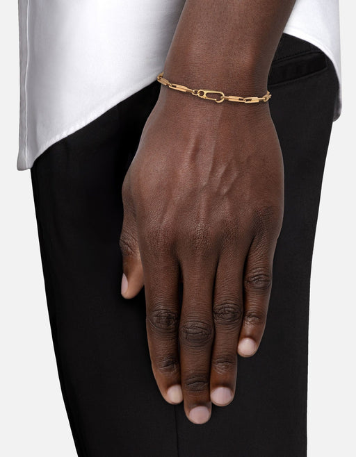 Miansai Bracelets Niro Chain Bracelet, Gold Vermeil