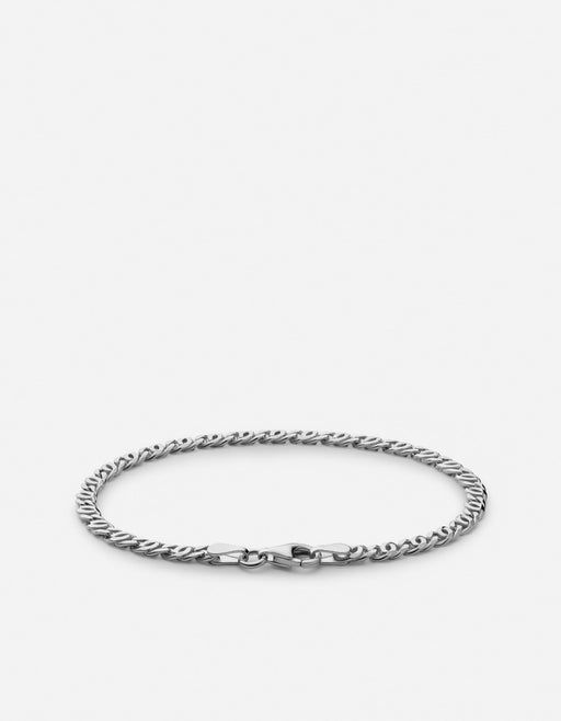 Miansai Bracelets Track Chain Bracelet, Sterling Silver