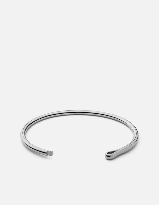Miansai Cuffs Niam Cuff, Sterling Silver Polished Silver / M