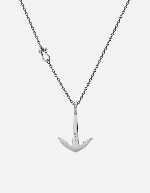 Miansai Necklaces Anchor Necklace, Silver