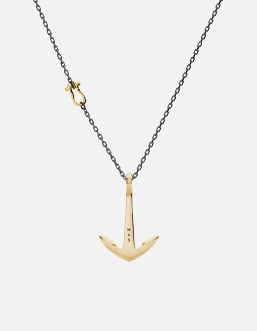Miansai Necklaces Anchor Necklace, Gold