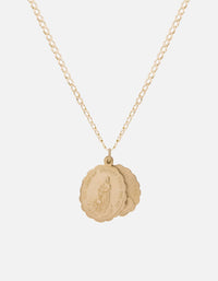 Miansai Necklaces Saints Necklace, 14k Matte Gold Matte Gold / 24 in.