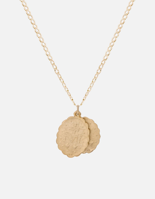 Miansai Necklaces Saints Necklace, 14k Matte Gold Matte Gold / 24 in.