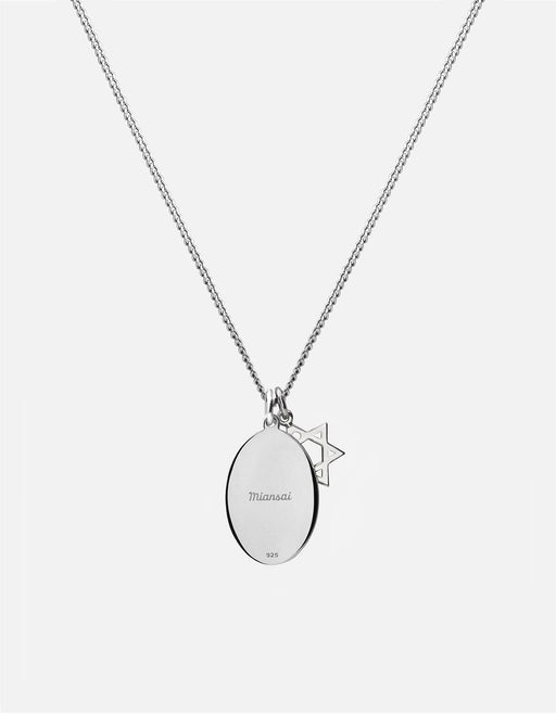 Miansai Necklaces Prophet Necklace, Sterling Silver/Blue