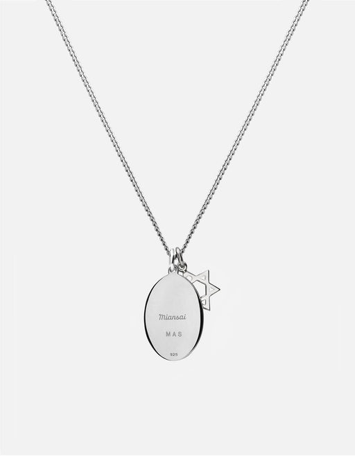 Miansai Necklaces Prophet Necklace, Sterling Silver/Blue