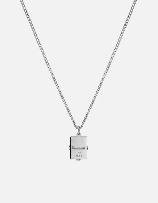 Miansai Necklaces Lennox Onyx Necklace, Sterling Silver