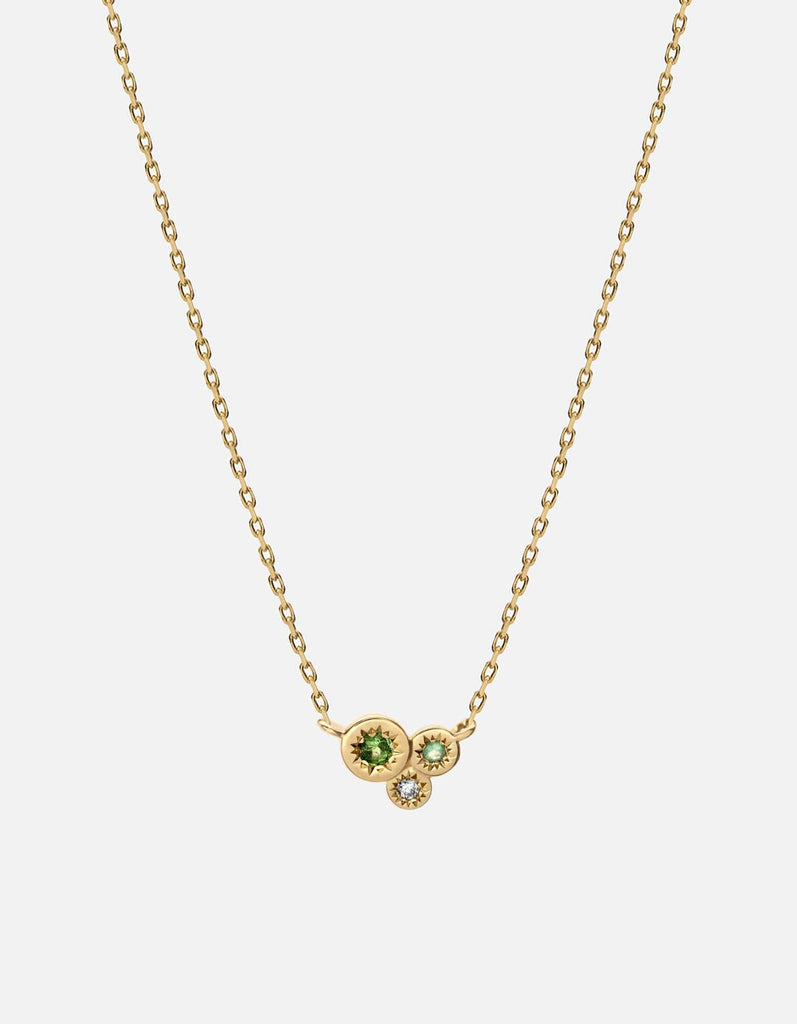 Miansai Necklaces Ora Necklace, 14k Gold Pavé/Quartz Polished Gold / 16-18 in.