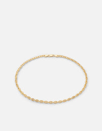 Miansai Necklaces Pyper Link Puff Choker, Gold Vermeil Polished Yellow Gold / 15 in.