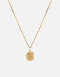 Miansai Necklaces Zodiac Nyle Necklace, Gold Vermeil Aries/Polished Gold / 18 in. / Monogram: No