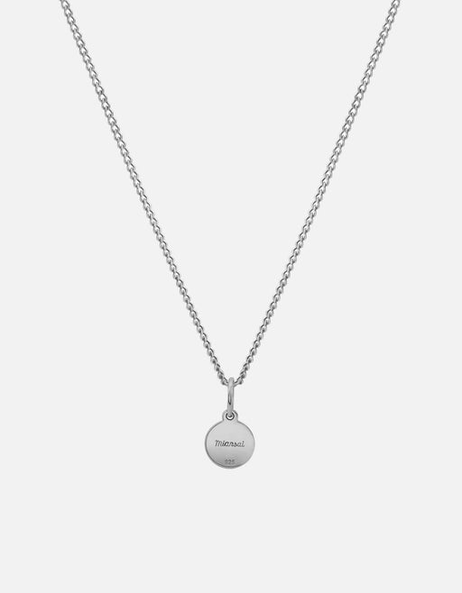 Miansai Necklaces Ojos Necklace, Sterling Silver/Blue