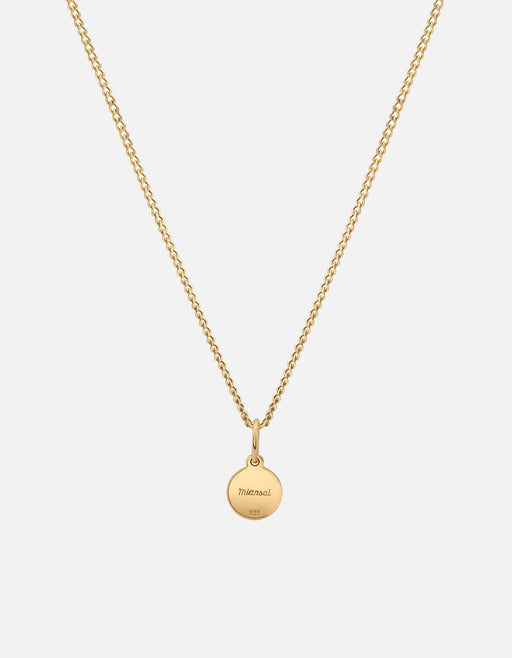 Miansai Necklaces Ojos Necklace, Gold Vermeil/Linen