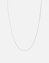 Miansai Necklaces Lynx Chain Necklace, Sterling Silver Polished Silver / 21 in.