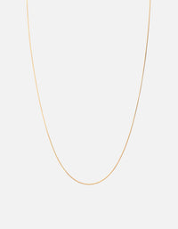 Miansai Necklaces Lynx Chain Necklace, Gold Vermeil Polished Gold / 21 in.