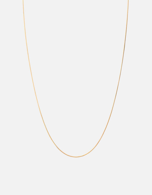 Miansai Necklaces Lynx Chain Necklace, Gold Vermeil Polished Gold / 21 in.