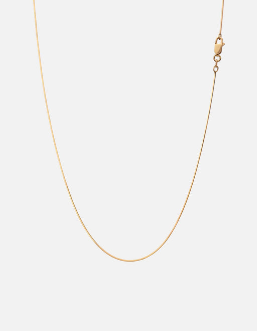 Miansai Necklaces Lynx Chain Necklace, Gold Vermeil Polished Gold / 21 in.
