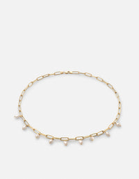 Miansai Necklaces Sania Pearl Choker, Gold Vermeil Polished Gold w/Pearls / 15 in.