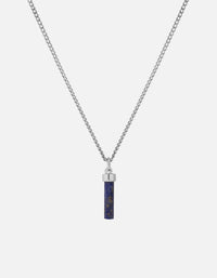 Miansai Necklaces Remi Lapis Necklace, Sterling Silver Blue / 21 in.