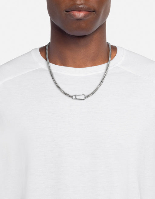Miansai Necklaces Ira Chain Necklace, Sterling Silver Polished Silver / 21 in.