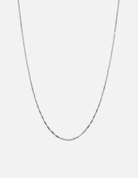 Miansai Necklaces Wes Chain Necklace, Sterling Silver Polished Silver / 21 in.