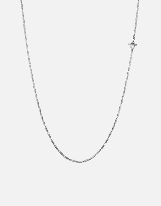 Miansai Necklaces Wes Chain Necklace, Sterling Silver Polished Silver / 21 in.