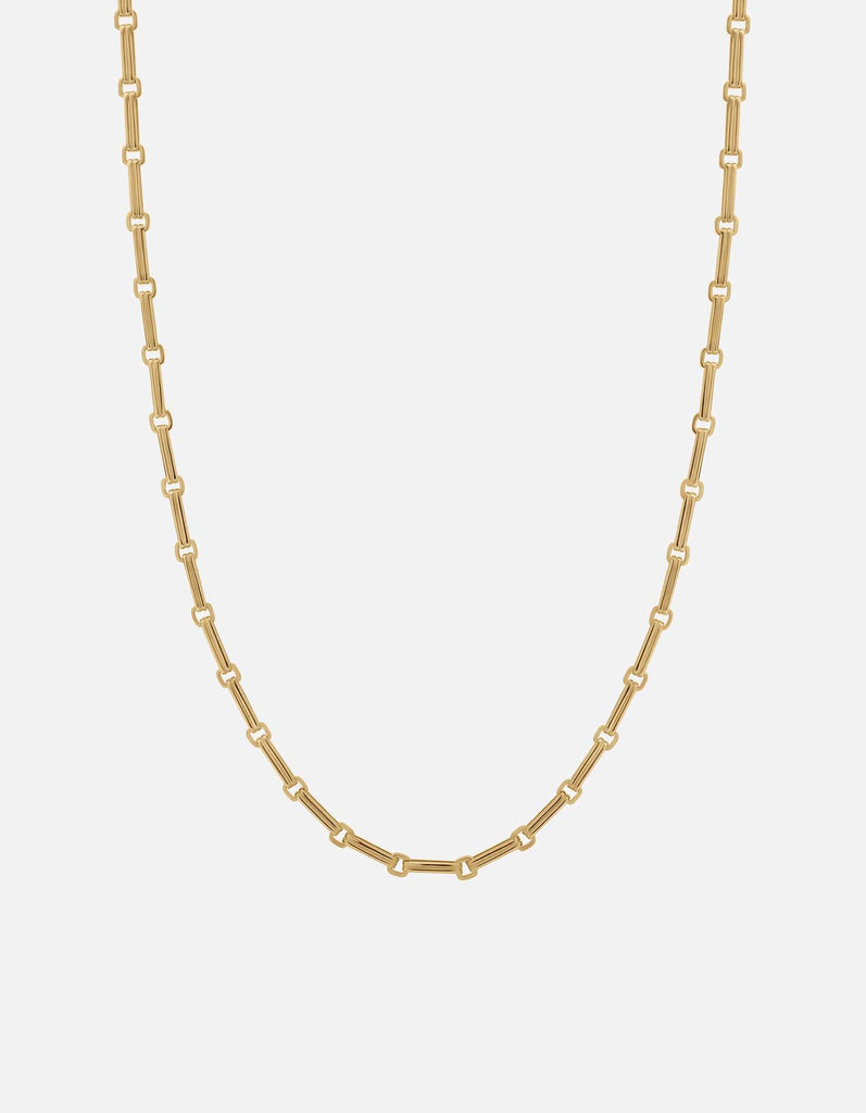 Miansai Necklaces Jax Necklace, Gold Vermeil Polished Gold / 21 in.