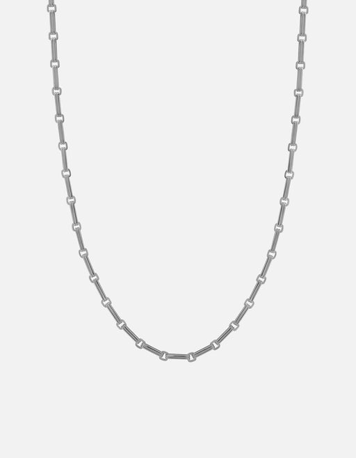 Miansai Necklaces Jax Necklace, Sterling Silver Polished Silver / 21 in.