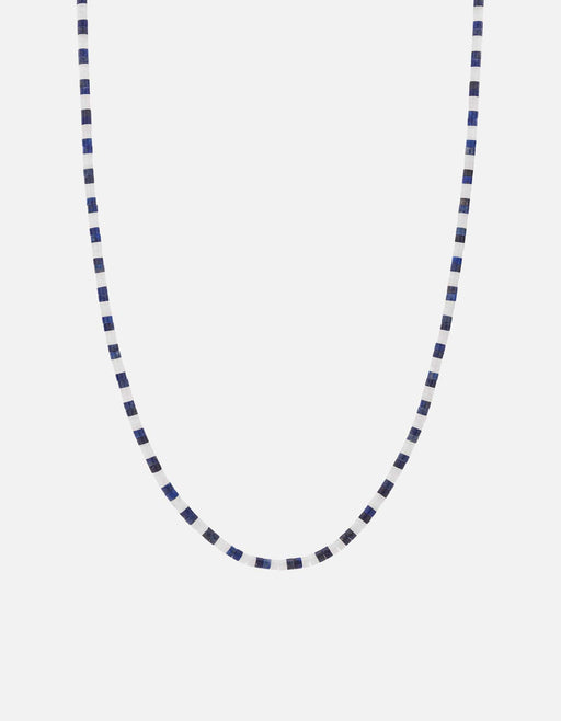 Miansai Necklaces Kai Lapis Necklace, Sterling Silver Blue / 23.5 in.