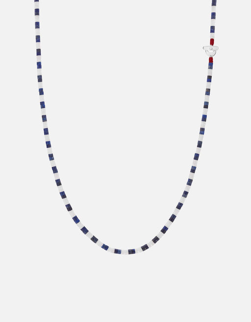 Miansai Necklaces Kai Lapis Necklace, Sterling Silver Blue / 23.5 in.