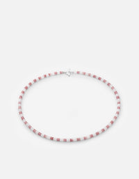 Miansai Necklaces Kai Blush Choker, Sterling Silver Pink / 15in.