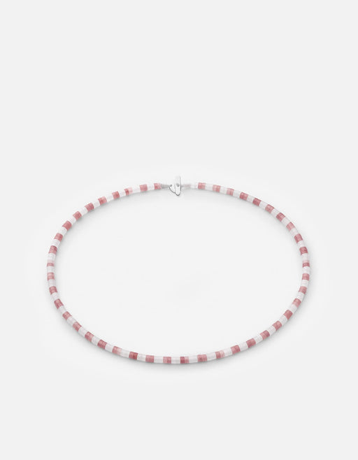 Miansai Necklaces Kai Blush Choker, Sterling Silver Pink / 15in.