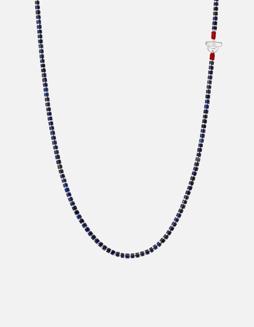 Miansai Necklaces Kato Lapis Necklace, Sterling Silver Blue / 22 in.