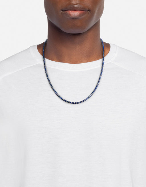 Miansai Necklaces Kato Lapis Necklace, Sterling Silver Blue / 22 in.